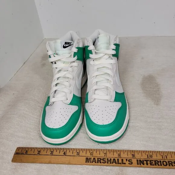 Nike Shoes Kids Sz 6.5 Green DB2179-002 Dunk High Phantom Stadium Basketball